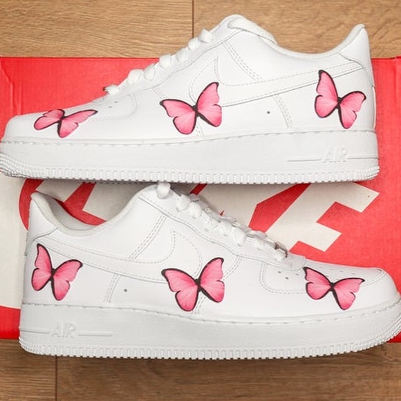 CUSTOM NIKE AIR FORCE 1 Low Sneakers Shoes - Picture 2 of 6